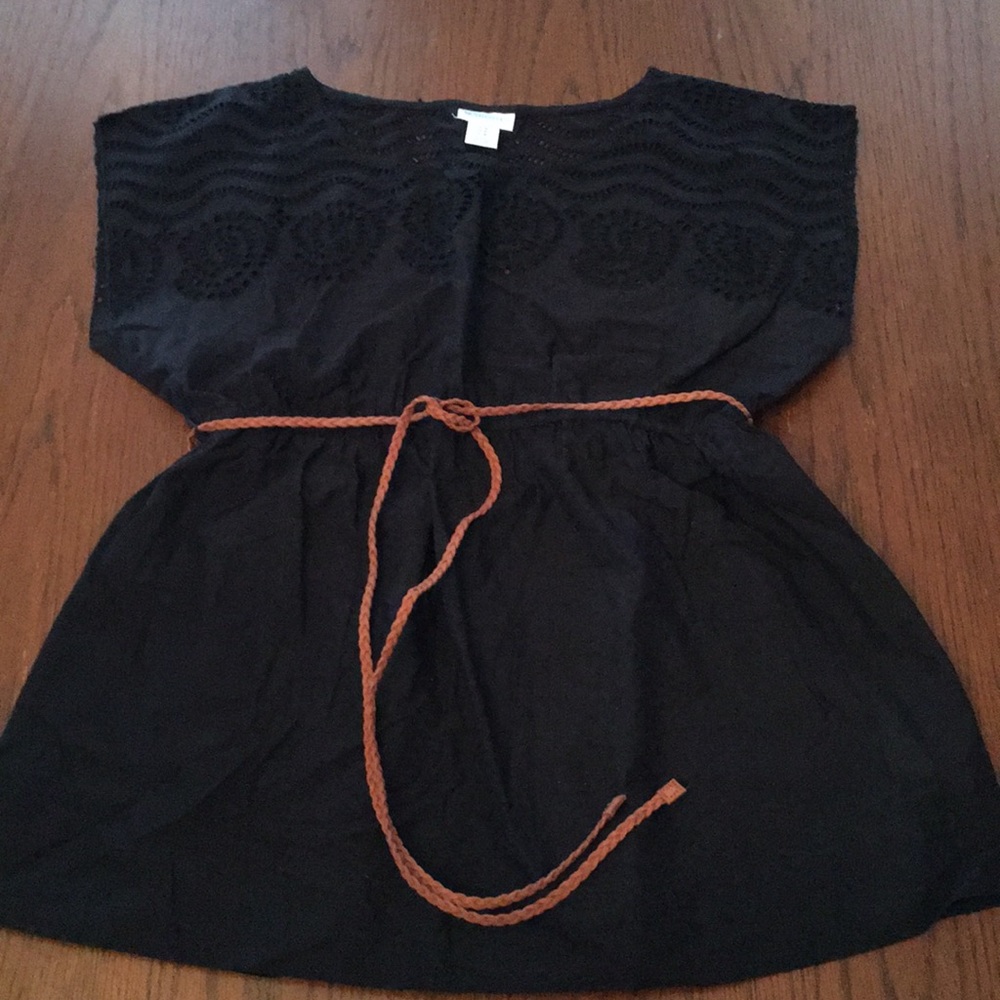 Black Maternity top